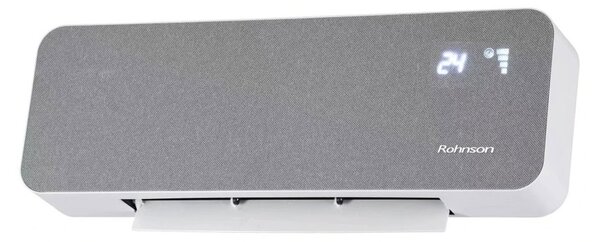 Конвектор Rohnson R-6068, 2000W, 2 режима, защита от прегряване, таймер, сив
