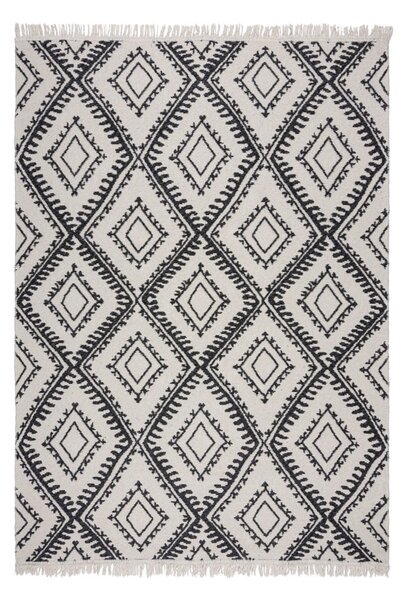 Черно-бял килим 120x170 cm Alix - Flair Rugs