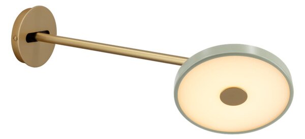 Светлозелена LED затъмняваща се стенна лампа ø 15 cm Asteria Wall Long – UMAGE