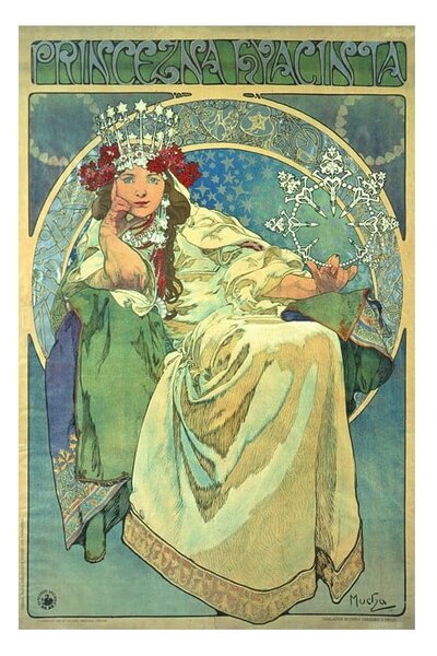 Репродукция на картина 40x60 cm Princess Hyazin - Fedkolor