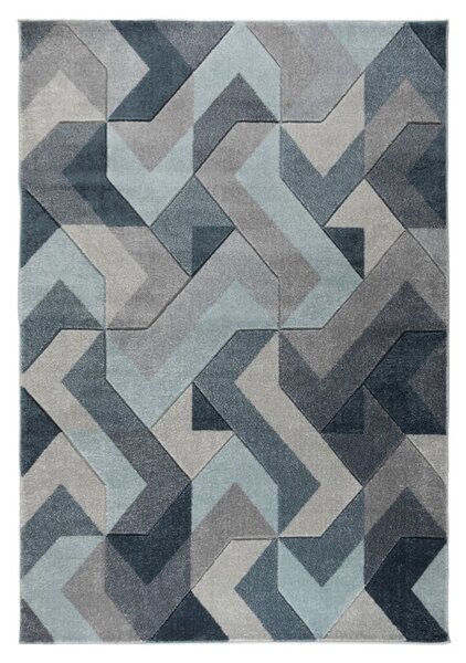 Синьо-сив килим , 120 x 170 cm Aurora - Flair Rugs