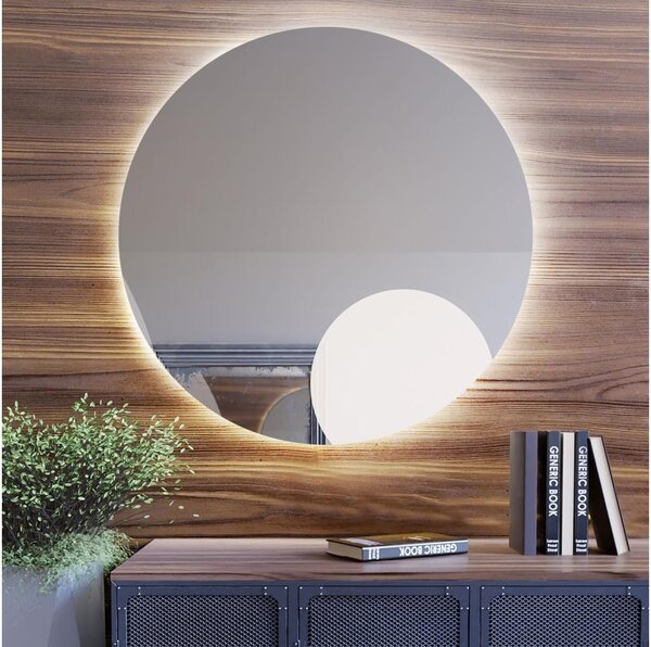 Baltica Design - LED огледало за баня с вградено осветление BRIGHT 15W/230V 4500K Ø 60 см IP65