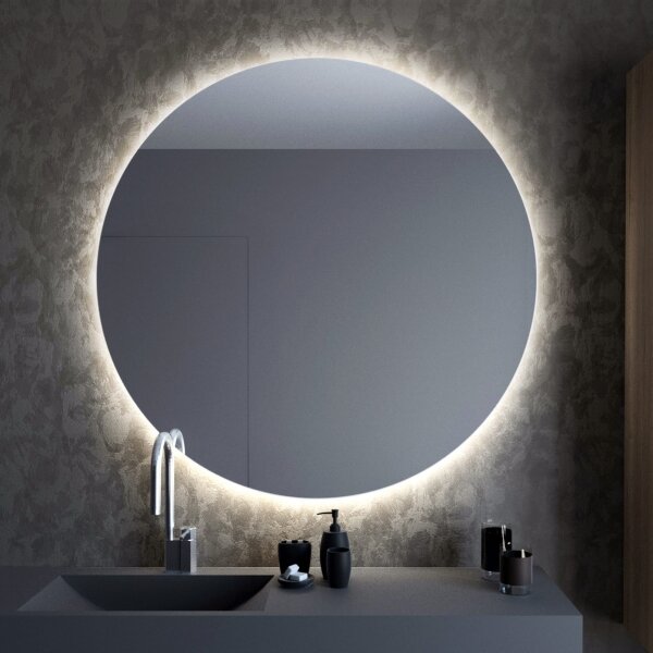Baltica Design - LED огледало за баня с вградено осветление BRIGHT 15W/230V 4500K Ø 60 см IP65