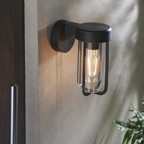 Endon 92857 - Стенно осветително тяло за баня 1xE27/6W/230V IP44, бронзово
