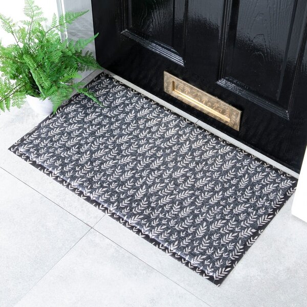 Постелка 40x70 cm Navy Leaf - Artsy Doormats