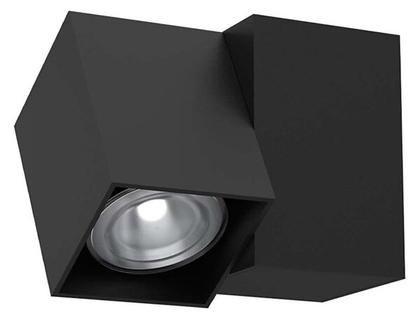 Brosline 2292 - Настенно точково осветително тяло CUBE 1xGU10/10W/230V черно