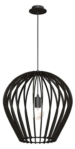 Amplex 5019 - Висяща лампа на кабел BALA 1xE27/20W/230V черна