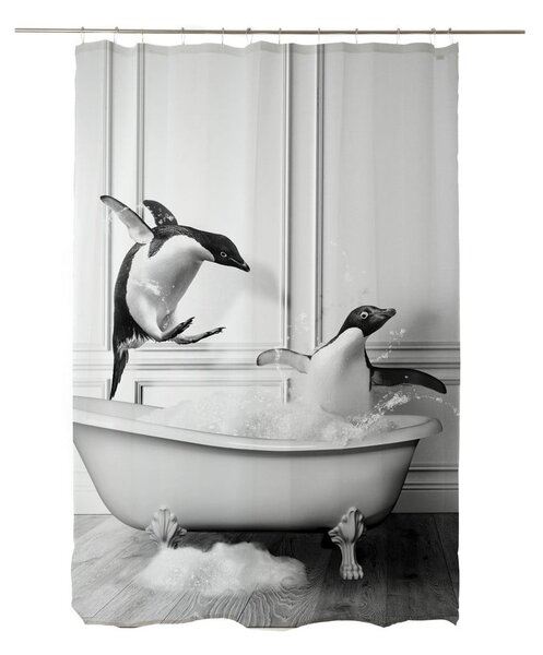 Завеса за душ 175x180 cm Showe Penguin - Little Nice Things