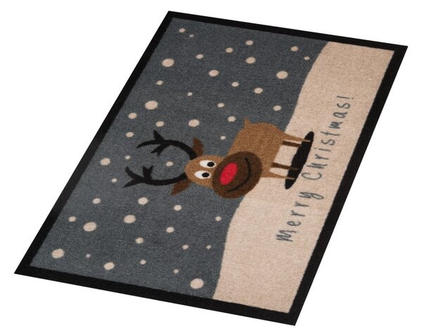 Изтривалка Merry , 40 x 60 cm Christmas Reindeer - Hanse Home