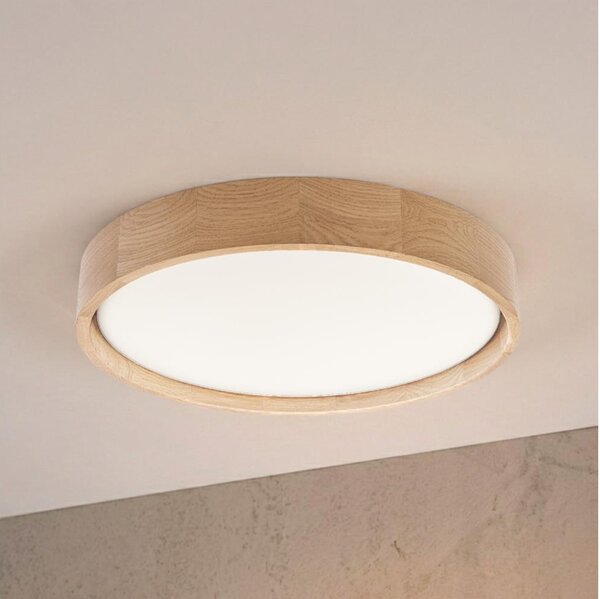 Brilagi - LED таванно осветително тяло MANAROLA PLAIN LED/24W/230V 3000K Ø 41 см дъб