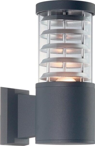 Ideal Lux - Външно стенно осветително тяло TRONCO 1xE27/42W/230V IP44 антрацит