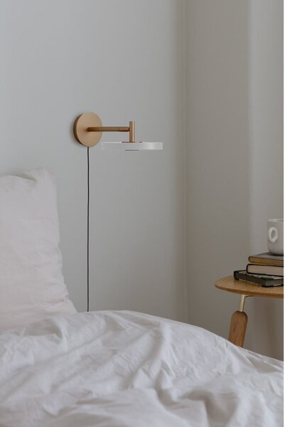 Кремава LED затъмняваща се стенна лампа ø 15 cm Asteria Wall Short – UMAGE