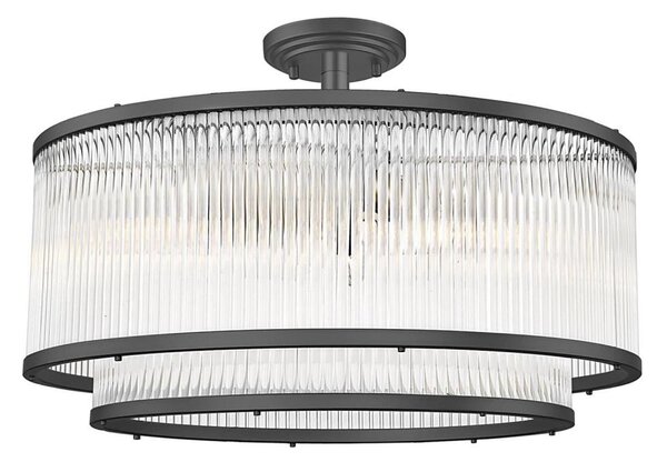 Brilagi - Плафонен полилей RAMOS 6xE14/60W/230V черен