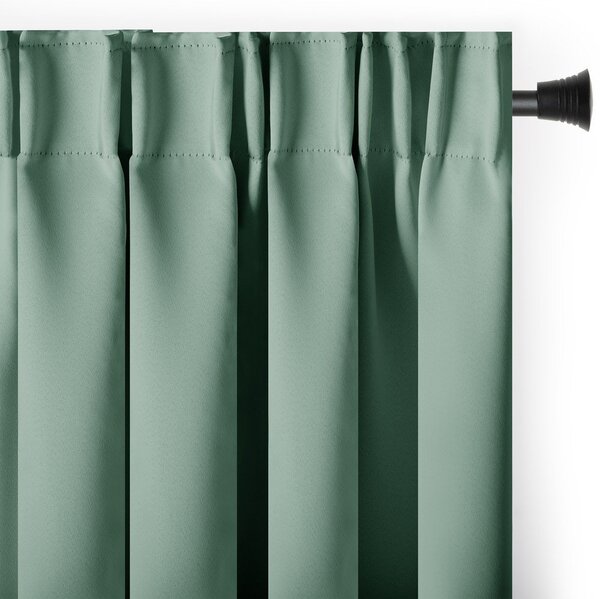 Dimout перде в цвят мента 140x175 cm Kierra – Restilo