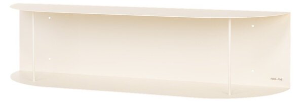 Бежов на няколко нива метален стенен рафт 80 cm Lina – noo.ma