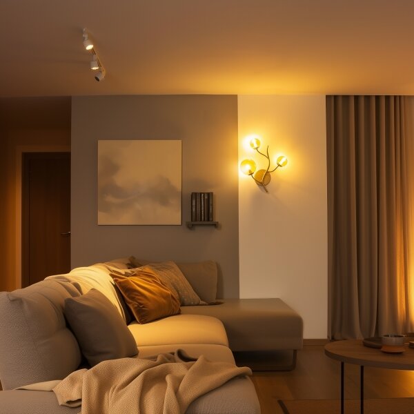 Brilagi - LED аплик MISTEL 3xG9/3W/230V златист