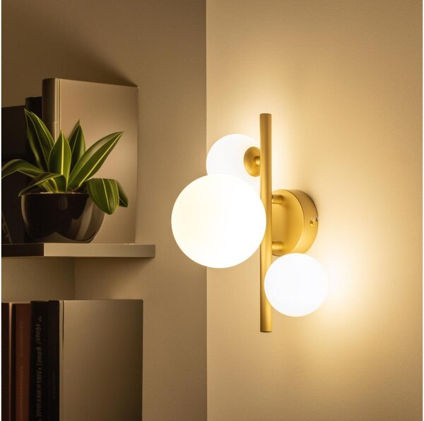 Brilagi - LED Аплик MILLA 3xG9/3W/230V златист/бял