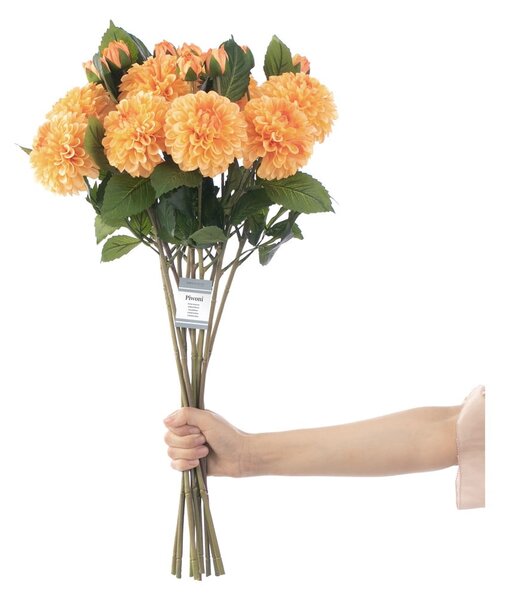 Изкуствени цветя в комплект от 10 бр. (височина 62 cm) Dahlia – AmeliaHome