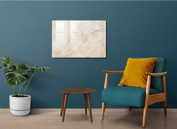 Картина върху стъкло 100x70 cm Marble - Wallity