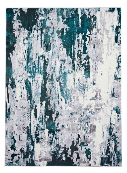 Килим в петролено и светлосиво 80x150 cm Apollo – Think Rugs