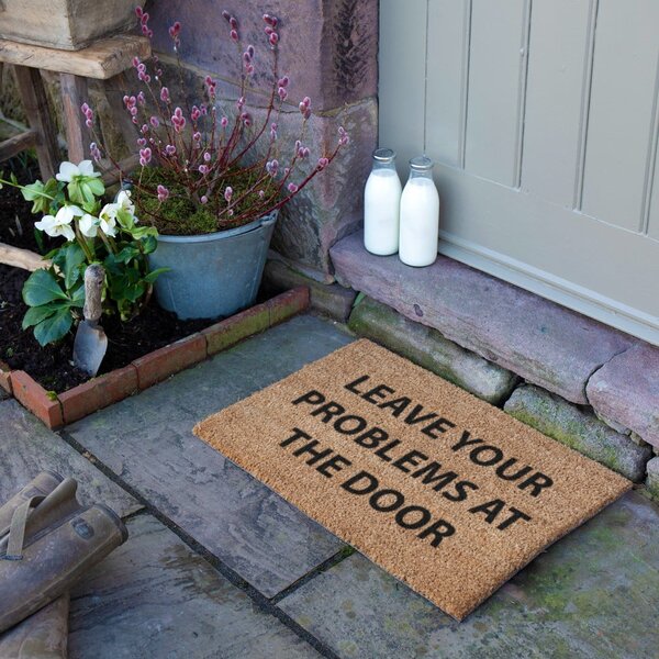 Изтривалка от кокосови влакна 40x60 cm No Problems – Artsy Doormats