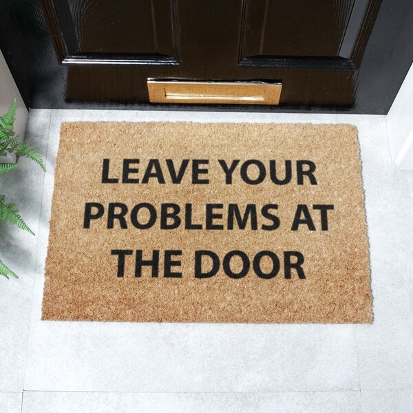 Изтривалка от кокосови влакна 40x60 cm No Problems – Artsy Doormats