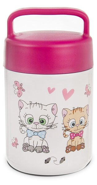 Термос за храна от неръждаема стомана Kittens, 480 ml - Orion