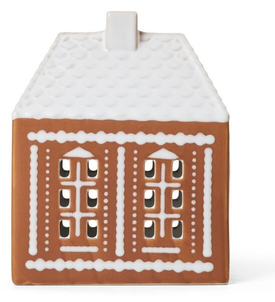 Керамичен свещник за чаена свещ Gingerbread Lighthouse – Kähler Design