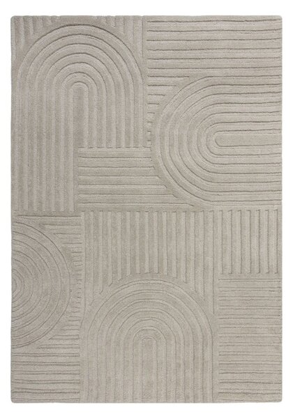 Сив вълнен килим , 120 x 170 cm Zen Garden - Flair Rugs