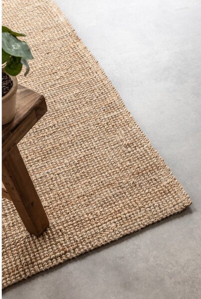 Килим от юта в естествен цвят 60x90 cm Bouclé - Hanse Home