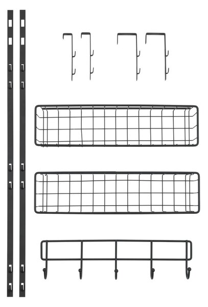 Висящ рафт за врата Rack Black - Wenko