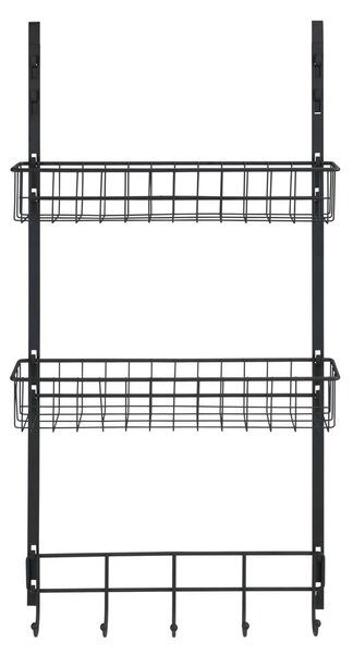 Висящ рафт за врата Rack Black - Wenko