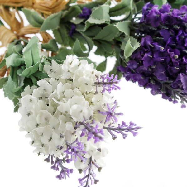 Изкуствени цветя в комплект от 3 броя (височина 32 см) Lavender Bouquet – Casa Selección