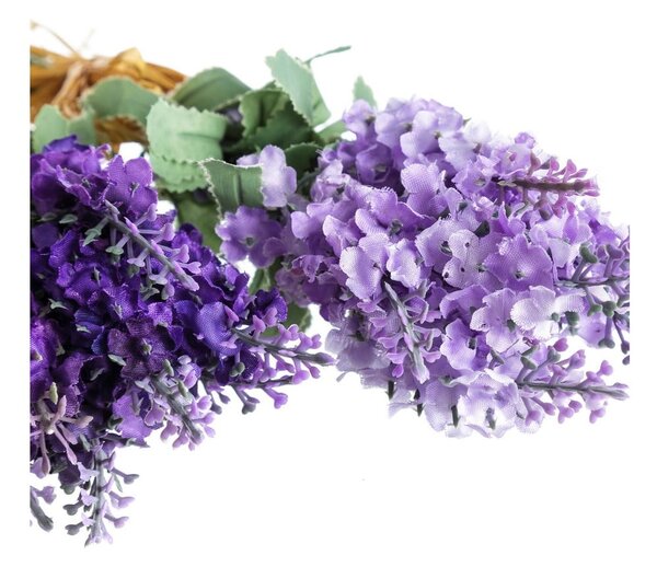 Изкуствени цветя в комплект от 3 броя (височина 32 см) Lavender Bouquet – Casa Selección