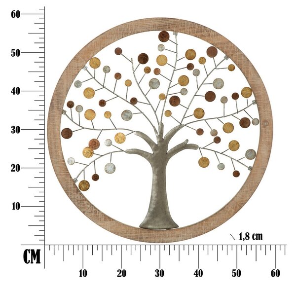 Декорация за стена Alberto, ø 61 cm Albero Della Vita - Mauro Ferretti