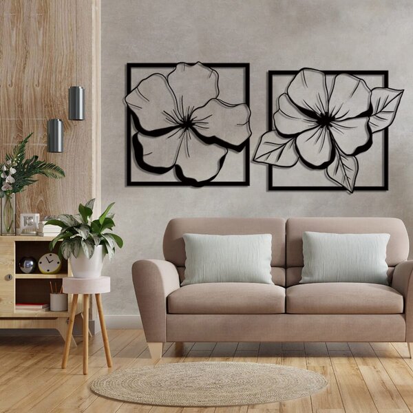 Метална Декорация Double Flora