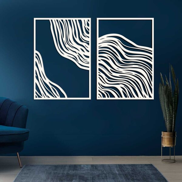 Метална Декорация Wavy Set