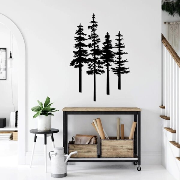 Метална Декорация Pine Trees