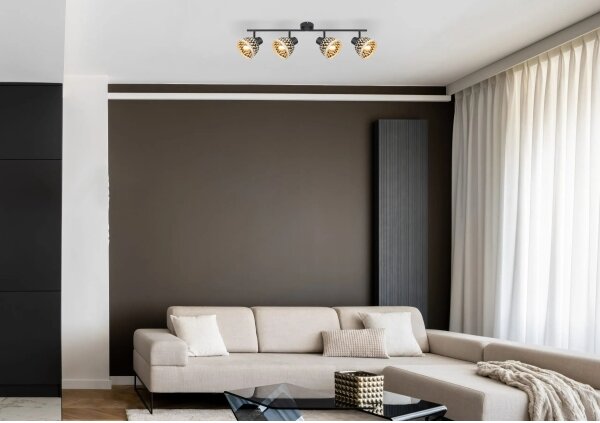 Globo 15767-4 - Спот COLLY 4xE27/15W/230V