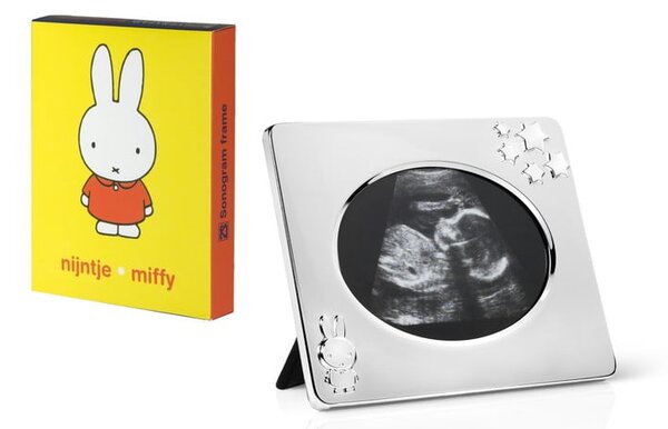 Метална стояща рамка в сребристо 13x10 cm Miffy – Zilverstad