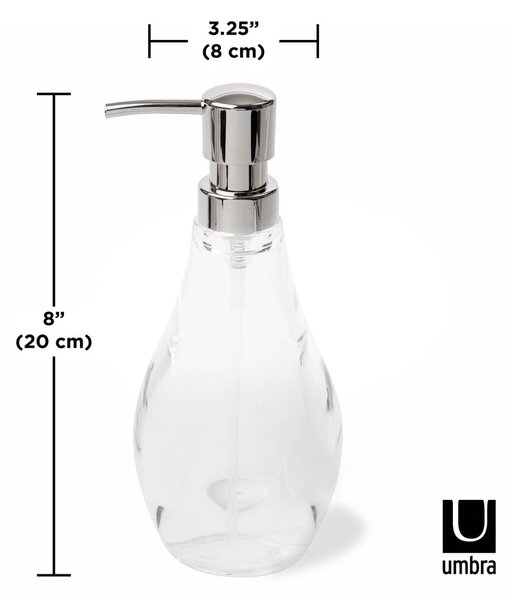 Пластмасов дозатор за сапун 280 ml Droplet - Umbra