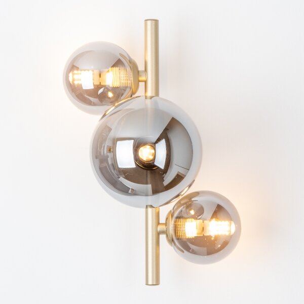Brilagi - LED Аплик MILLA 3xG9/3W/230V златист/опушен