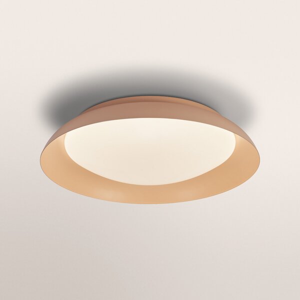OSRAM LED таванна лампа ORBIS PLATE на OSRAM, цвят „розе“, Ø 48 см, с функция, Затъмняване, Розов / Розе, Дневна/трапезария, Метал, Модерен