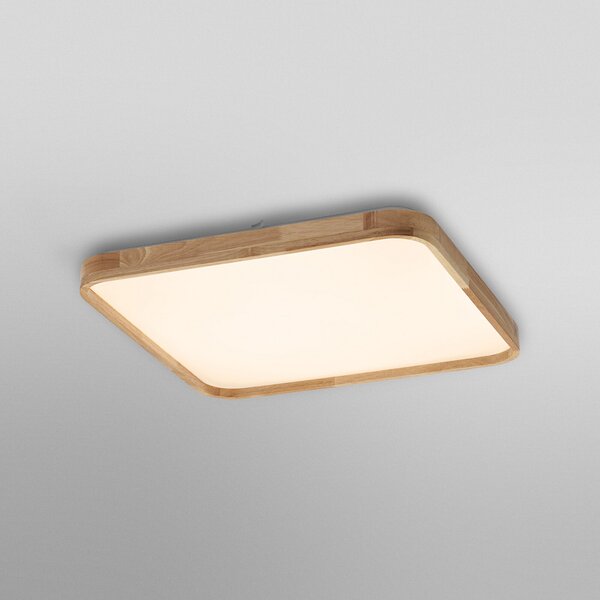 OSRAM LED таванна лампа ORBIS ALICIA, 50 x см, дърво, clickdim, Затъмняване, Дърво, Дневна/трапезария, Метал, Модерен