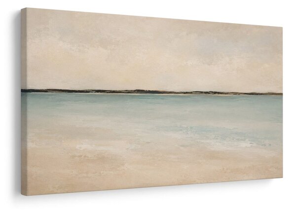Картина на платно – Спокойна морска повърхност в бежово
