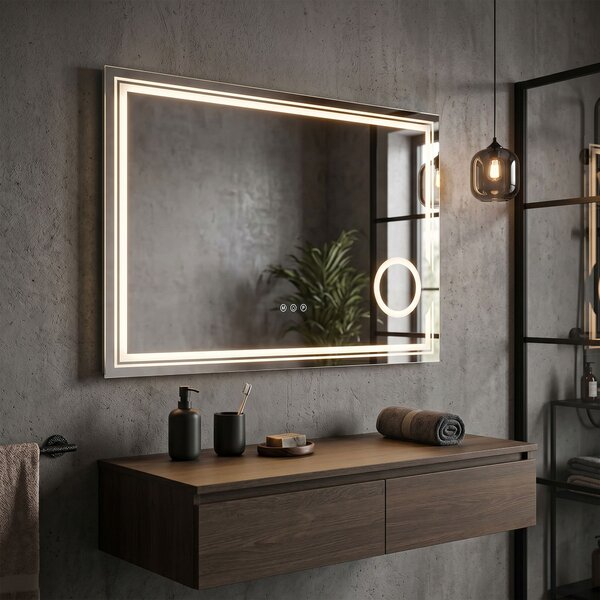 Огледало LED 80x60cm HAVEN