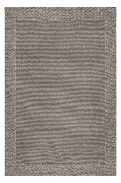 Сив вълнен килим 120x170 cm Rue - Flair Rugs