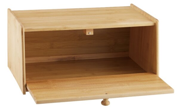 Кутия за хляб Klausberg KB 7933, 39.5 см, Бамбук, Кафяв