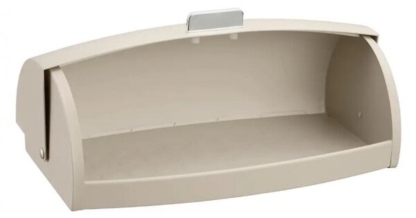 Кутия за хляб Klausberg KB 7932, 45 см, Ергономична дръжка, Метална, Бежов