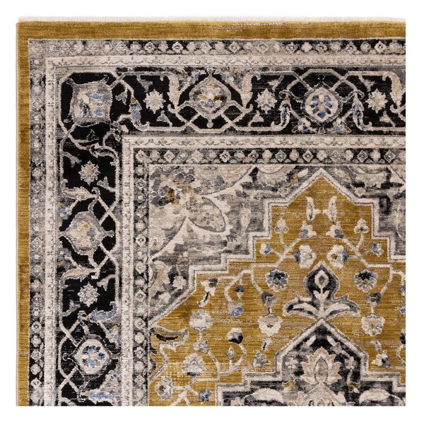 Жълт килим в цвят охра 120x166 cm Sovereign - Asiatic Carpets